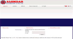 Desktop Screenshot of alemdarklasor.com